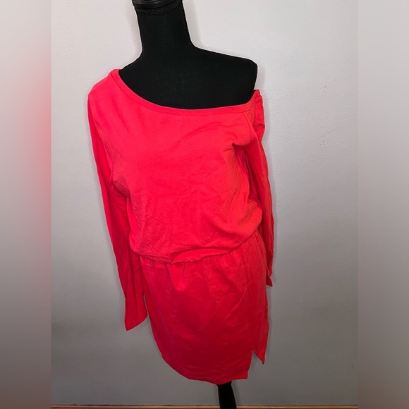Philanthropy Rosebud Dress in Red Women’s Size Large - Picture 5 of 9